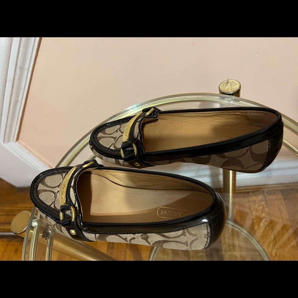 Coach flat shoes